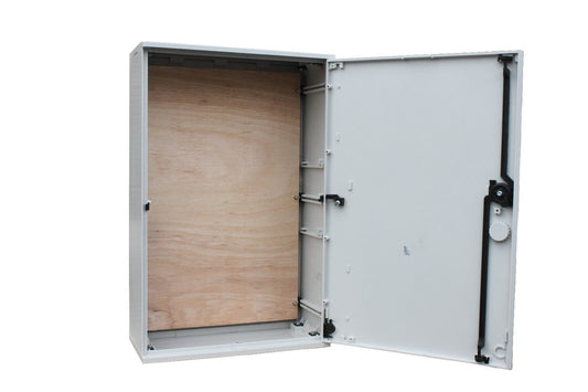 GRP Cabinet 530 x 800 x 245 Light Grey