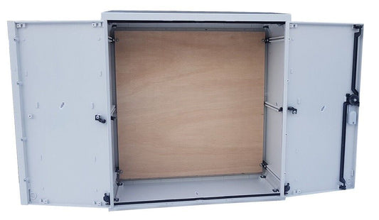 GRP Cabinet 800 x 800 x 320 Light Grey