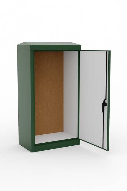 GRP Cabinet 530 x 800 x 245 Green