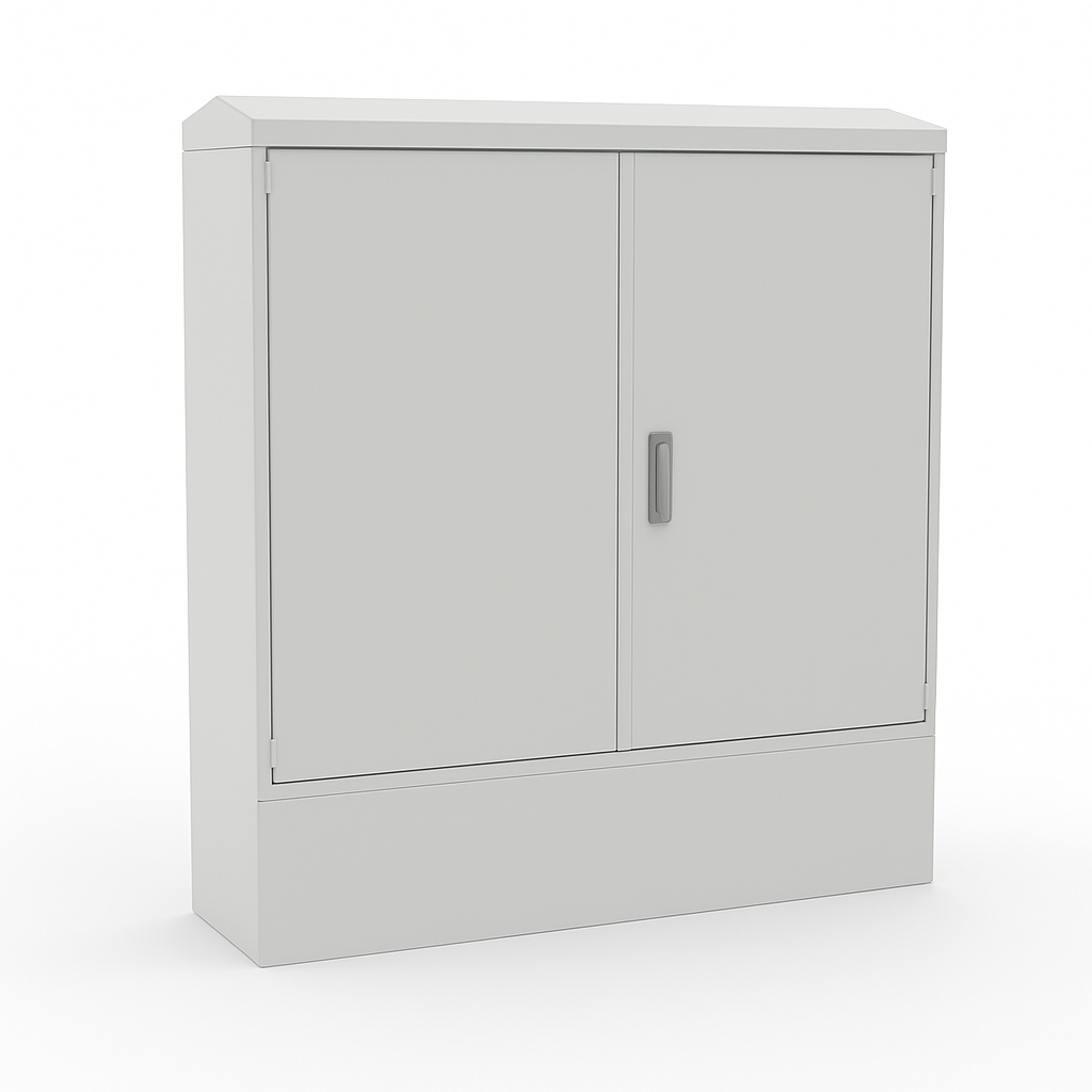 GRP Cabinet 1060 x 1064 x 320 Light Grey