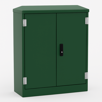 GRP Cabinet 1250 x 1420 x 550 Green
