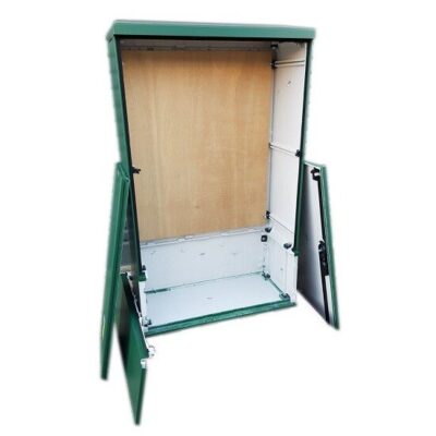 GRP Cabinet 660 x 1064 x 320 Green